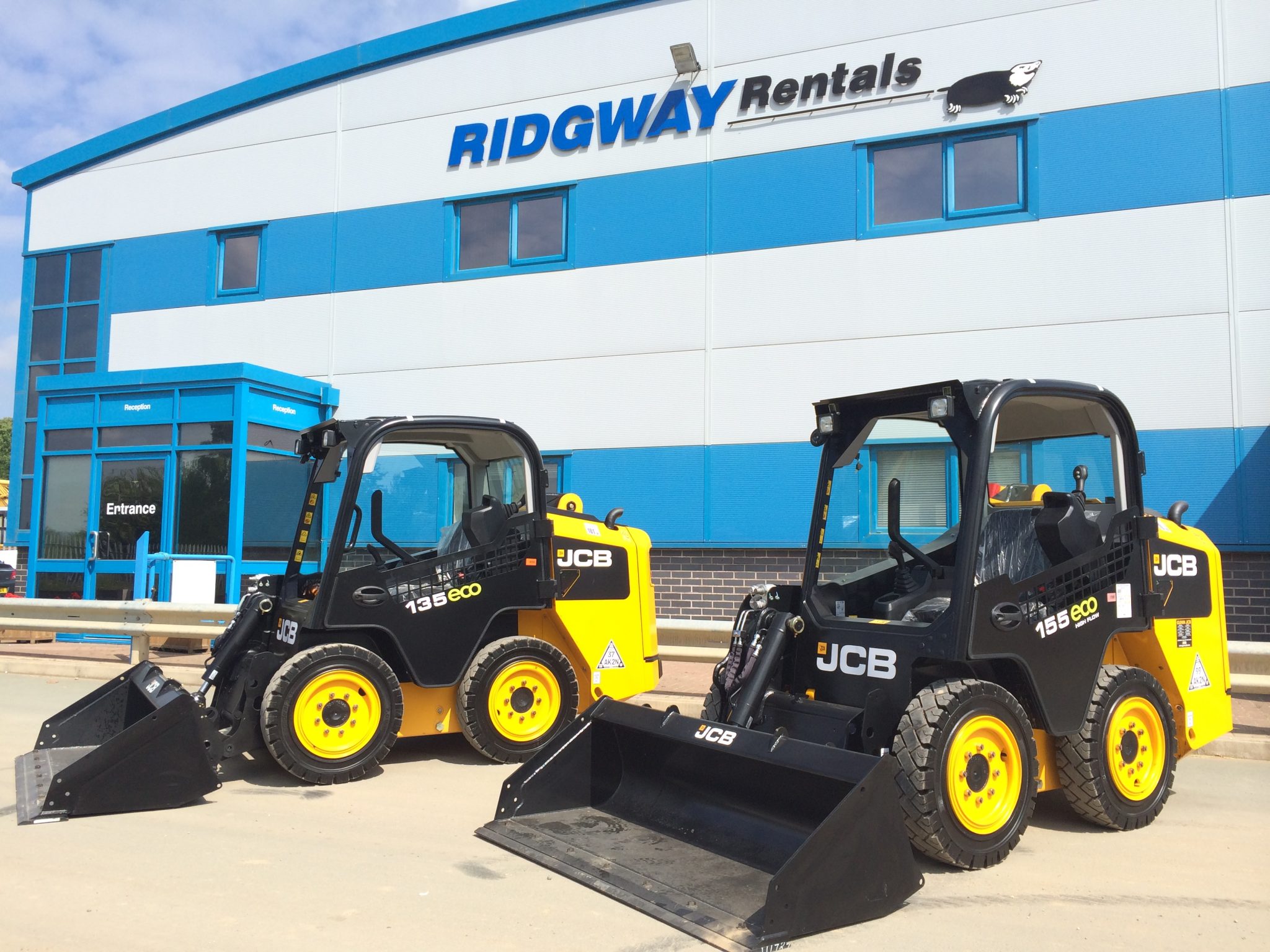JCB 135 Skid Steer Hire Ridgway Rentals