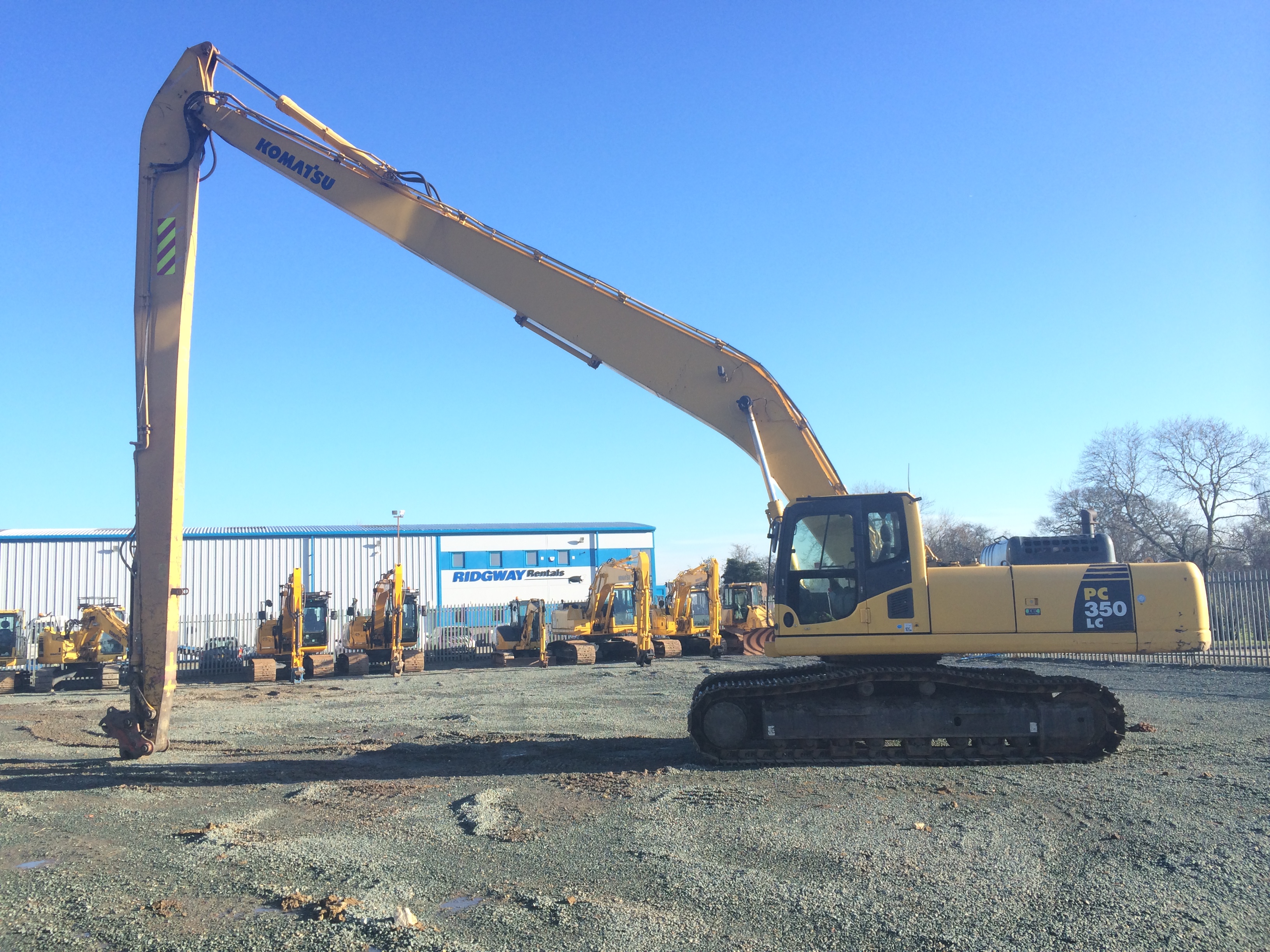 Long reach excavators for sale Ridgway Rentals