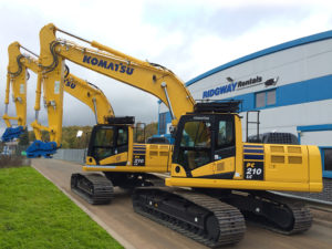 Komatsu PC210LC Excavator