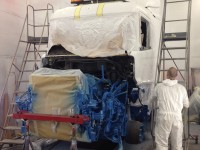 Scania t cab re-paint