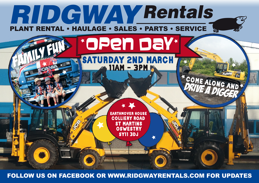 Ridgway Rentals open day
