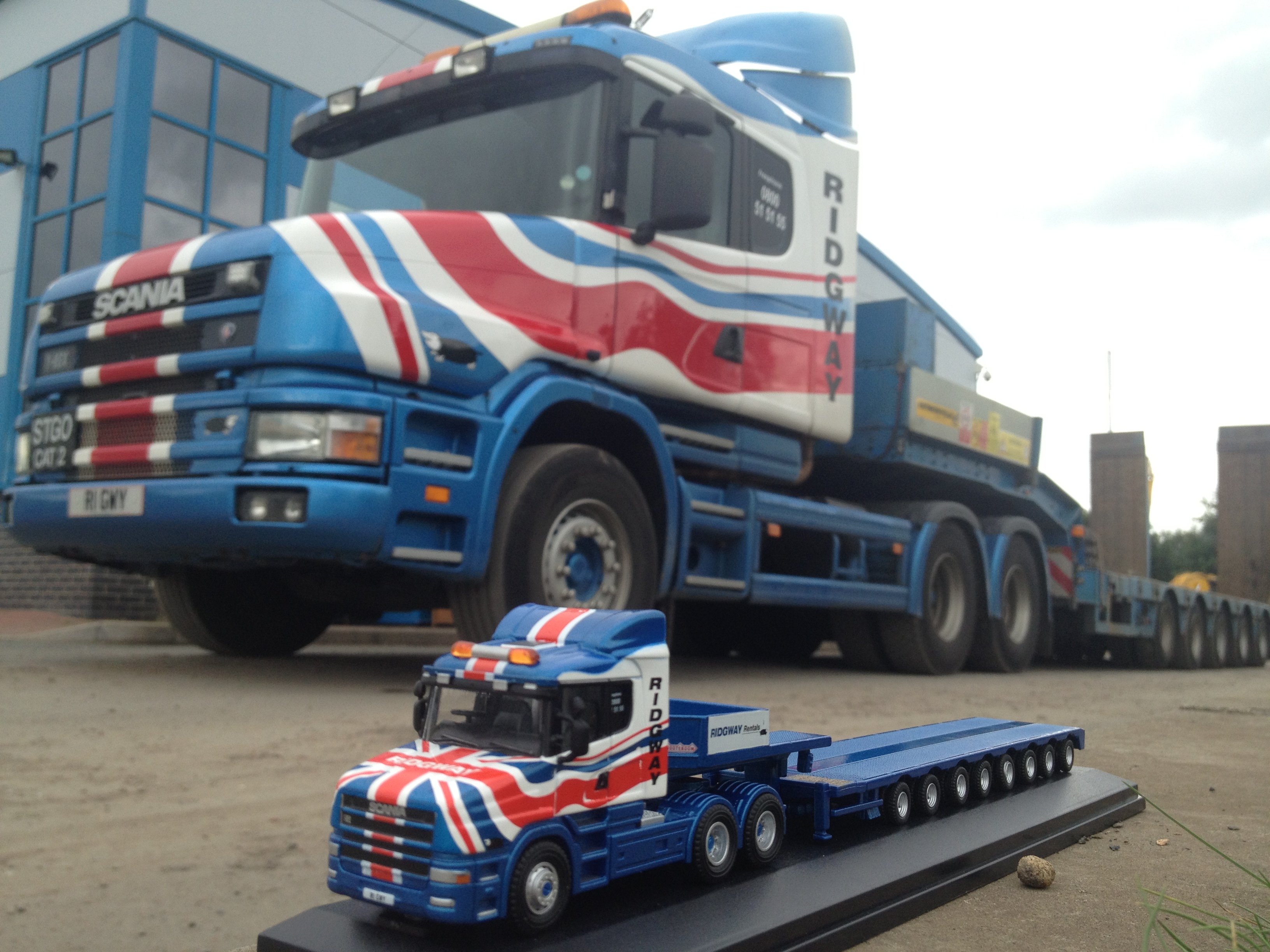 Scania T Cab Oxford Diecast Model Latest News Ridgway