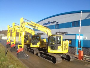 Ridgway Rentals NEW Komatsu 138-10 for hire