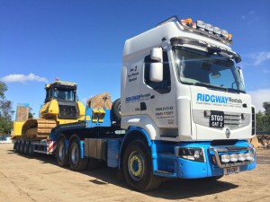 Ridgway Rentals Renault truck gets a new make over ready for Oswestry truck show