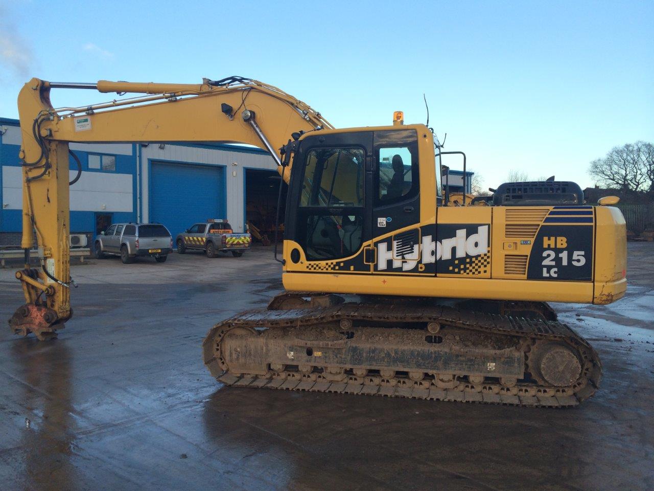 Komatsu HB 215 LC Hybrid excavator Ridgway Rentals