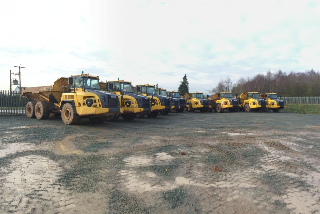 Dump Truck Hire With Optional Floatation Tyres & Tail Gate