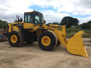New WA430 Loading Shovel with Solid Tyres & Screen Guard