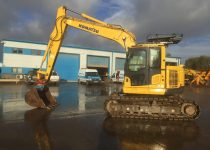 Komatsu PC138 Zero Tail Swing Excavator For Sale