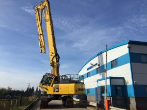 Demolition Excavator Contract Hire