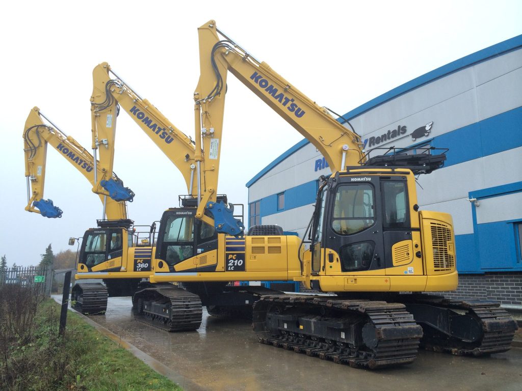 Excavator Contract Hire