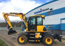 Wheeled Excavator Contract Hire