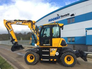 Wheeled Excavator Contract Hire