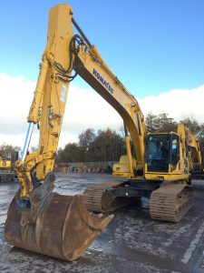 Komatsu 290 off to Poland