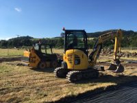 mini digger hire in Llanfyllin, Powys