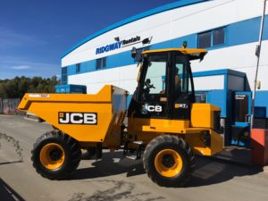 9 Ton Cabbed Dumper Hire