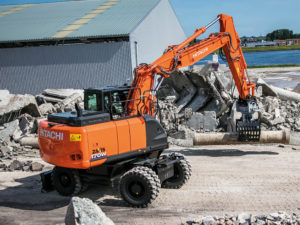 17 ton wheeled excavator b