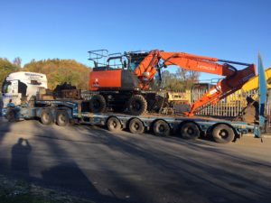 New Wheeled Excavators Hitachi