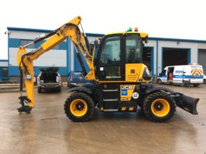 Excavator with Prolec Hydradig 110W