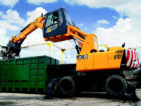 Material Handler Hire with Raised Cab