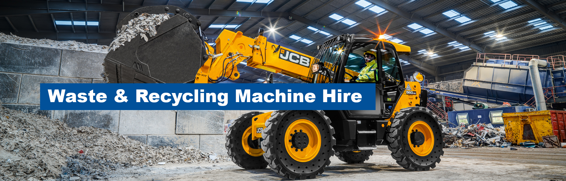 waste & recycling hire machines