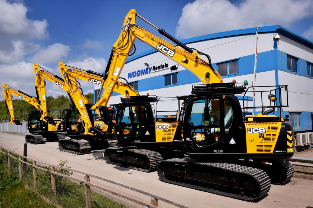 JCB Hire at Ridgway Rentals Short Term or Long Term Hire Nationwide