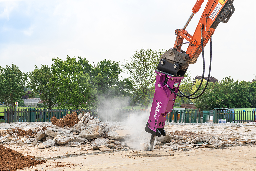 Hire concrete breaker discount