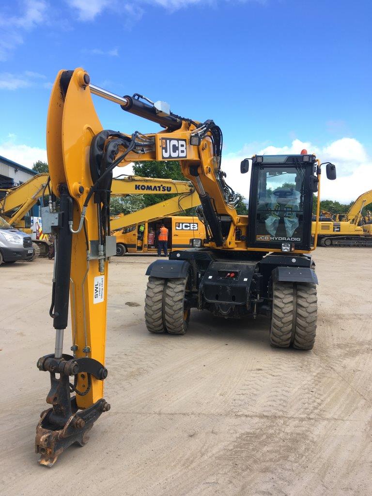 JCB 110W Hydradig For Sale 10 Ton Wheeled Excavator For Sale