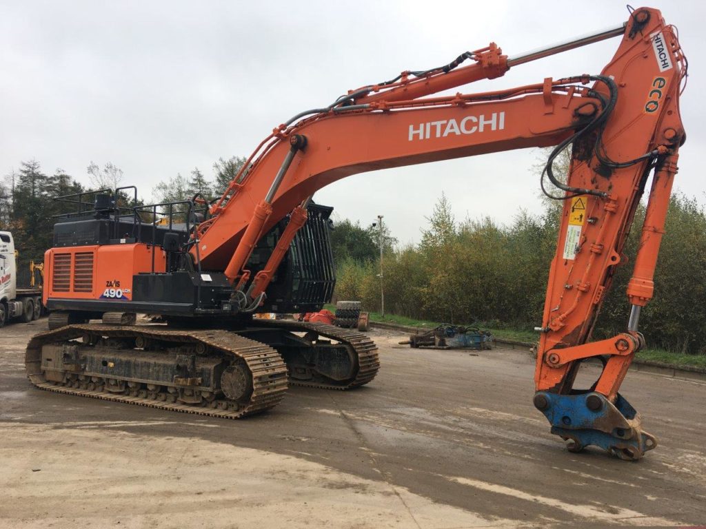 Hitachi 50 Ton Excavator For Sale Hitachi ZX490LCH Ridgway Rentals