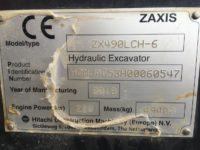 Hitachi ZX 490 CE certs 60547