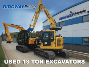 Used excavators online