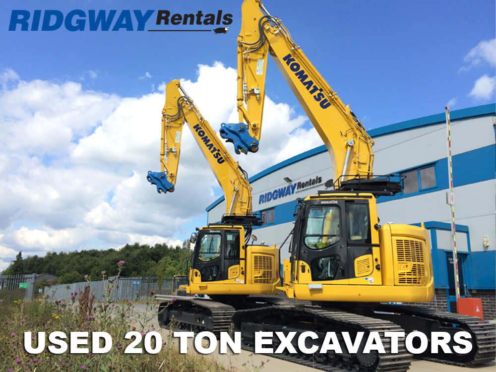 20 ton deals excavator