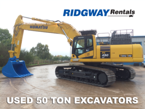 50 Ton Excavators For Sale