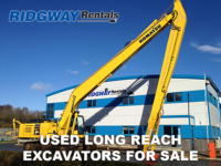 Long Reach Excavators for sale at Ridgway