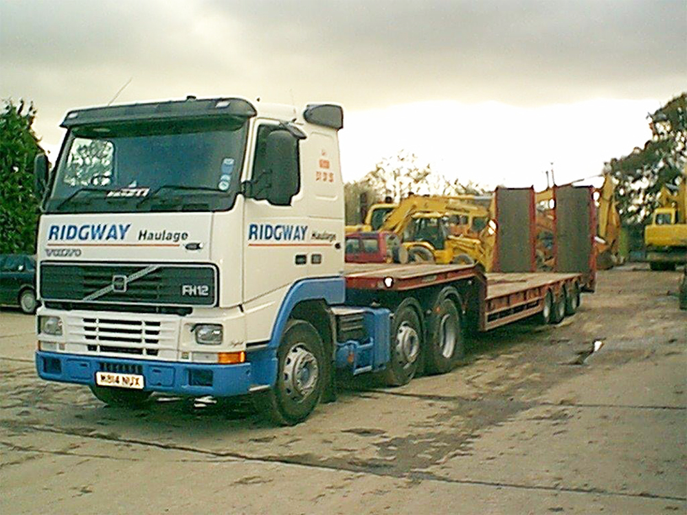 Ridgway Plant Transport HIstory original volvo truck