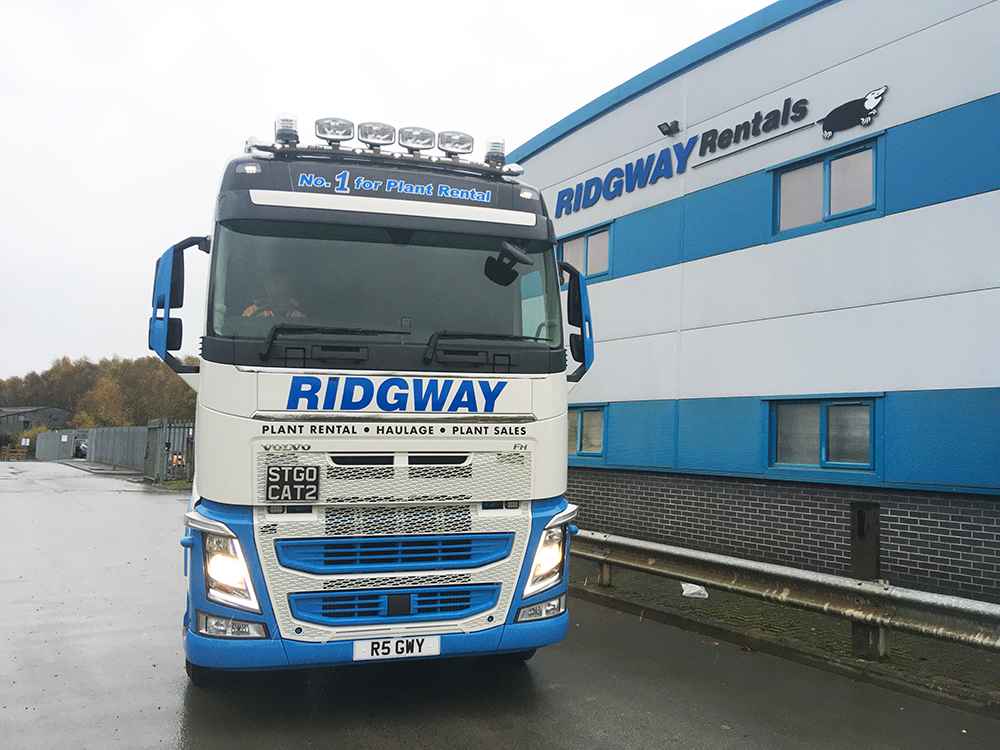 Ridgway Plant Transport History new volvo