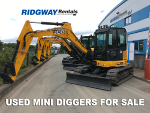 Used Mini Digger For Sale at Ridgway