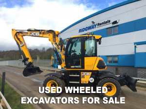 Used Wheeled Excavators For Sale 