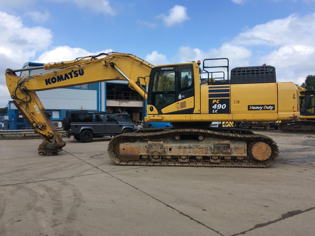 Komatsu PC490 Excavator for Sale 45 & 50 Ton Excavators For Sale