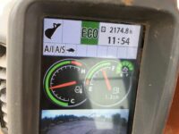 ZX130 Hitachi operating monitor 3032