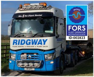 Ridgway gains FORS Bronze November 2020