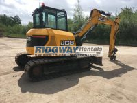 8 Ton Mini Digger 1068 side right