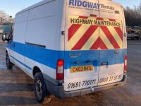 Ford Transit 125 T350 RWD rear view CX63 NYS