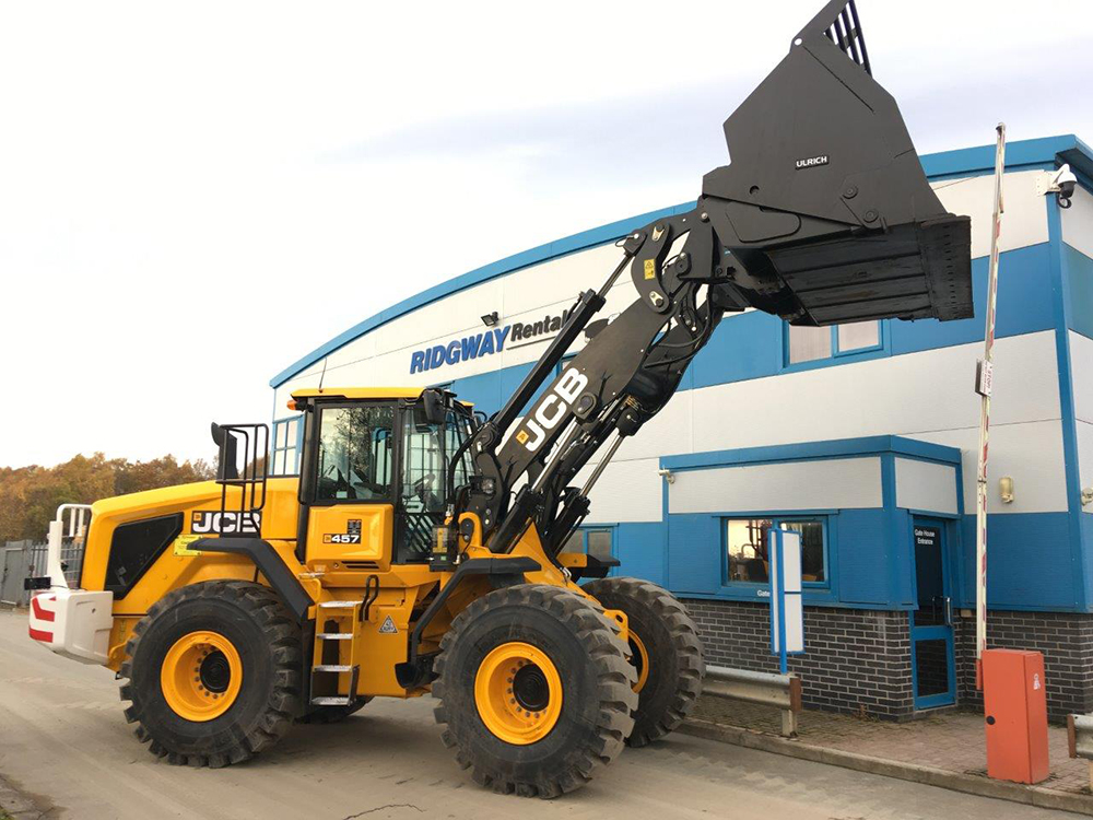 JCB 457 Wastemaster Contract Hire with Ridgway
