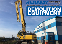 demolition equipment from Ridgway