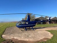 Robinson R44 self fly hire