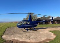 Robinson R44 self fly hire