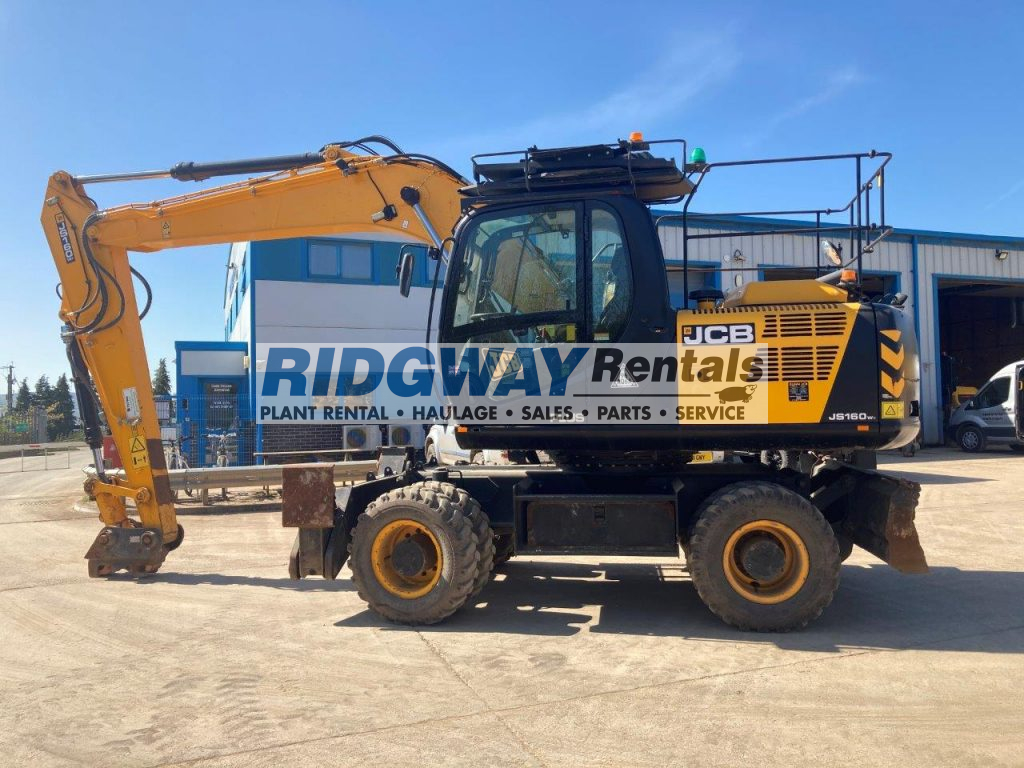 JS160W Wheeled Excavator For Sale 2143813
