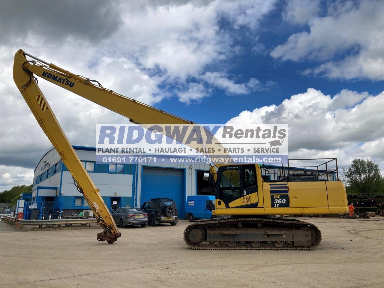 22m Long Reach For Sale Komatsu PC360 SLF Long Reach Excavator