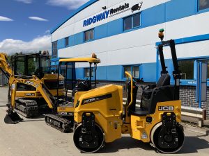 CT260 120 tandem roller hire small plant hire at Ridgway