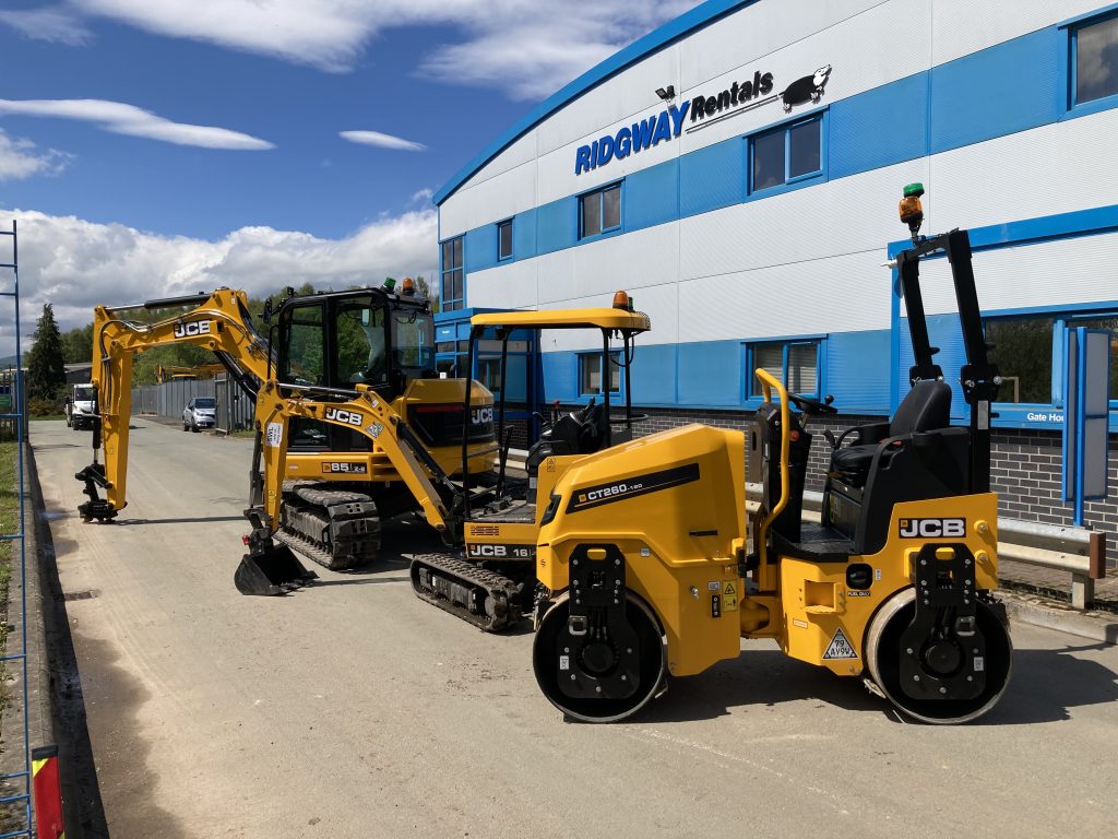 New small plant rental at Ridgway Plant Hire